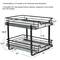Household Essentials Glidez 2-Tier Cabinet Organizer